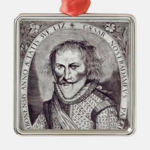 Cesar Nostradamus Julgransprydnad Metall