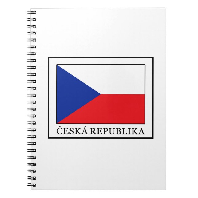 Ceska Republika Anteckningsbok (Framsidan)