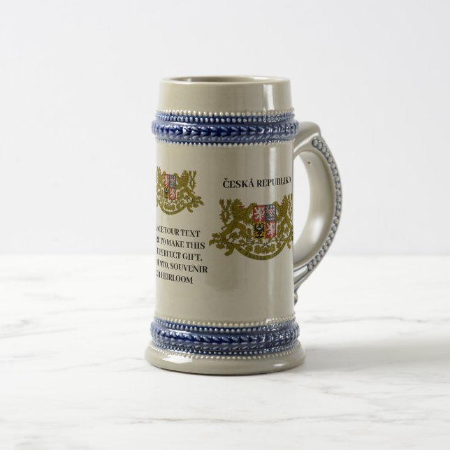 ČESKÁ REPUBLIKA Czechia Jackar Arm Personlig Sejdel (Framsida höger)