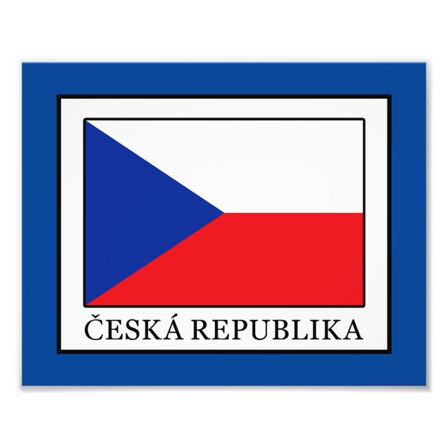 Ceska Republika Fototryck (Framsidan)