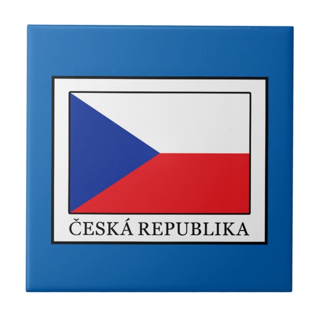 Ceska Republika Kakelplatta (Framsidan)