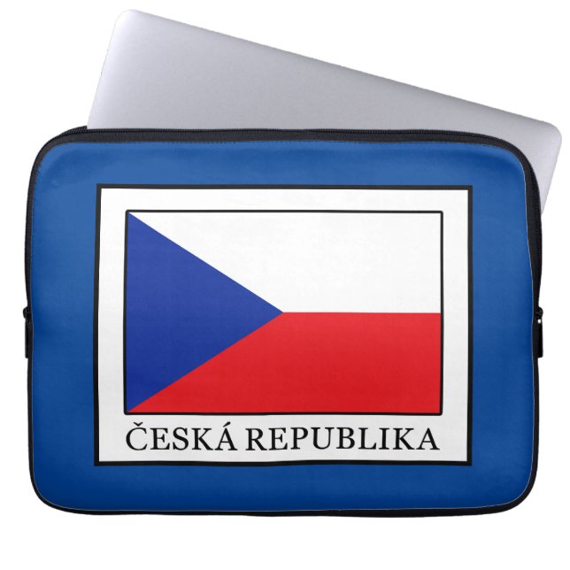 Ceska Republika Laptop Fodral (Framsidan)