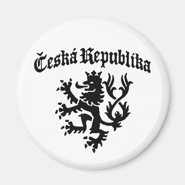 Ceska Republika Magnet (Framsidan)