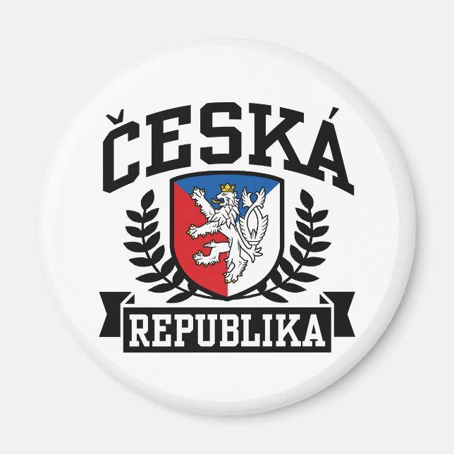 Ceska Republika Magnet (Framsidan)