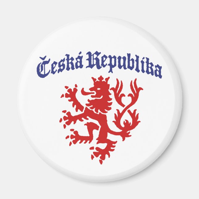 Ceska Republika Magnet (Framsidan)