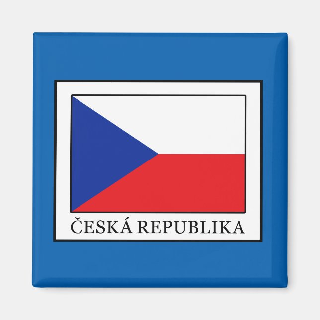 Ceska Republika Magnet (Framsidan)