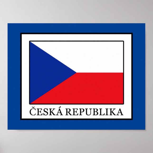 Ceska Republika Poster (Framsidan)
