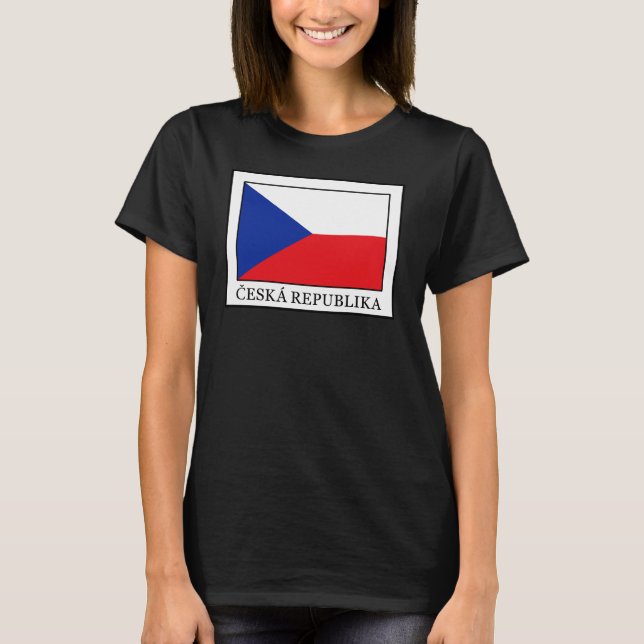 Ceska Republika Tee Shirt (Framsida)