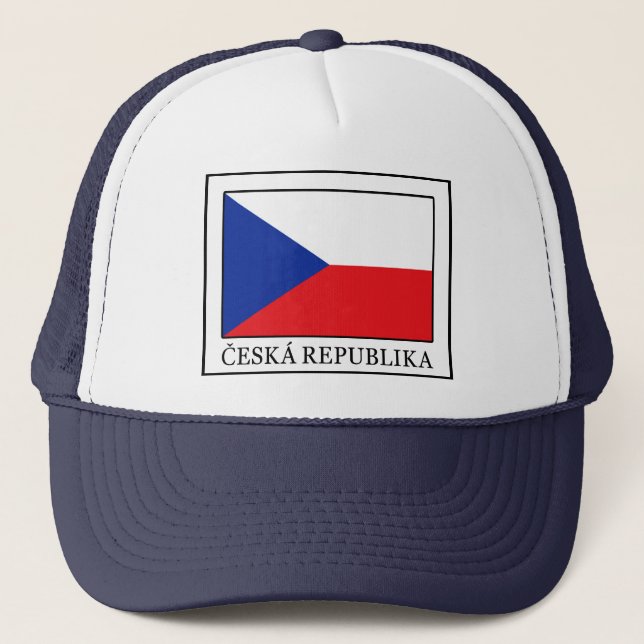 Ceska Republika Truckerkeps (Framsida)