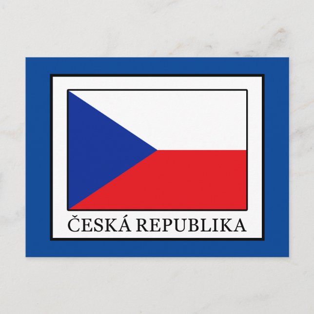Ceska Republika Vykort (Framsida)