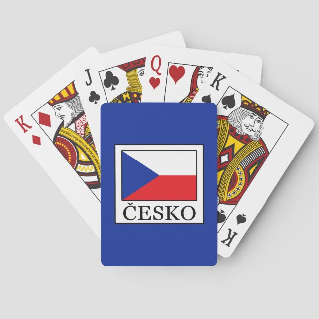 Česko Casinokort (Baksidan)