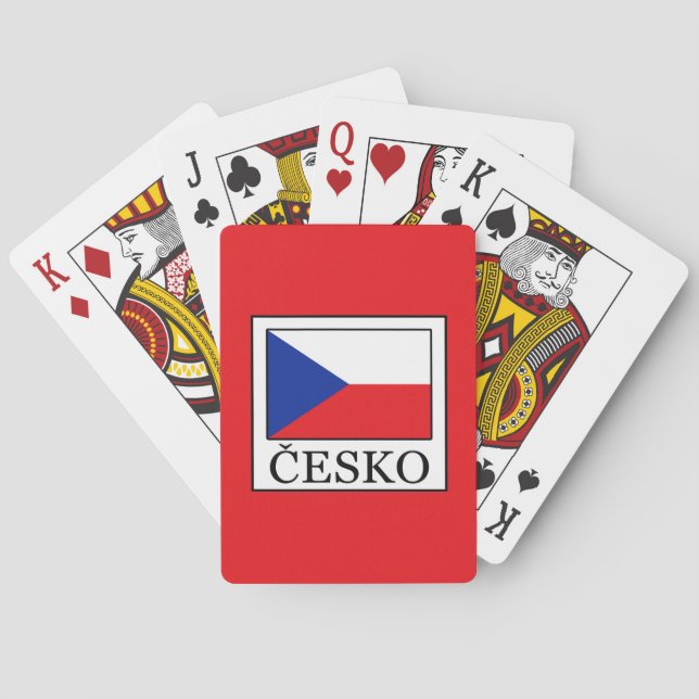 Česko Casinokort (Baksidan)