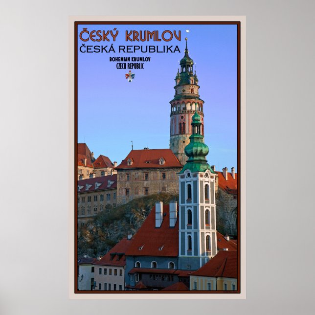Cesky Krumlov Castle Poster (Framsidan)