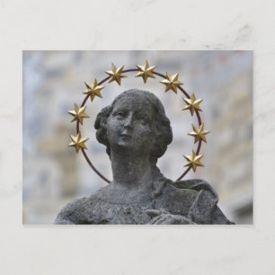 Cesky Krumlov Heliga Virgin-vykort Vykort