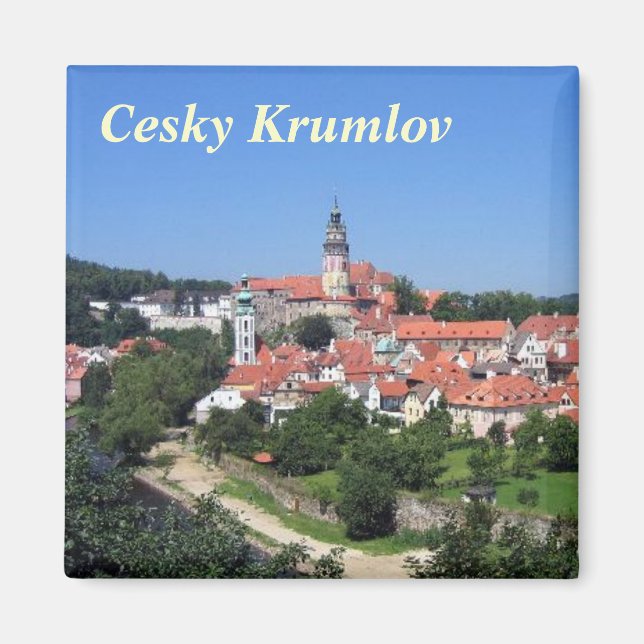 Cesky Krumlov kylmagnet Magnet (Framsidan)