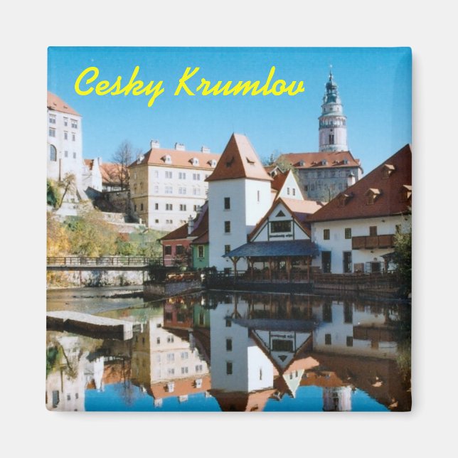cesky krumlov-kylmagnet magnet (Framsidan)
