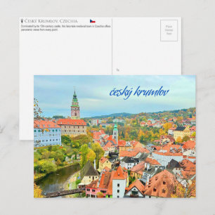 Český Krumlov, Tjeckien Postkort Vykort