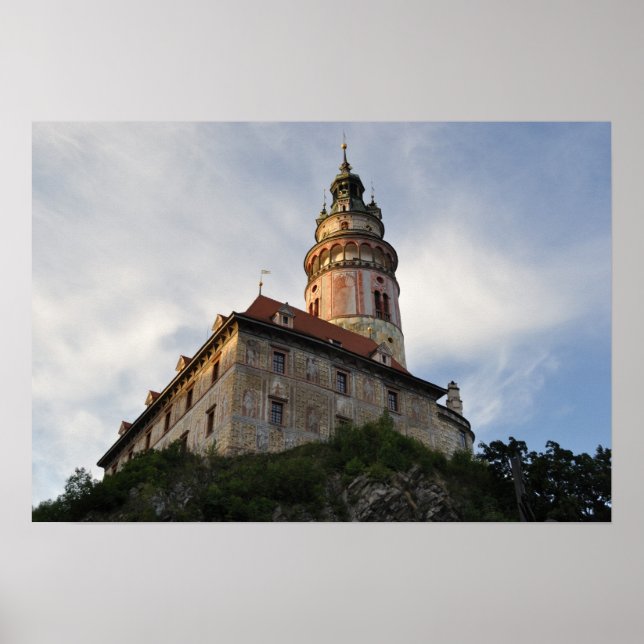 Cesky Krumlov-tryck Poster (Framsidan)