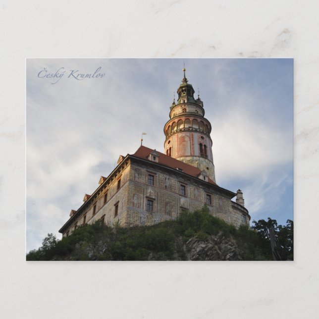 Cesky Krumlov-vykort Vykort (Framsida)
