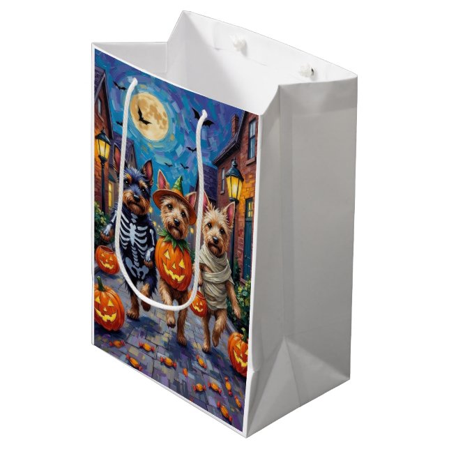 Cesky Terrier Halloweenkostym  (Framsidan Vinklad)