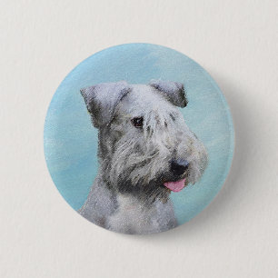 Cesky Terrier Painting - Cute Original Hund Art Knapp