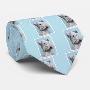 Cesky Terrier Painting - Cute Original Hund Art Slips