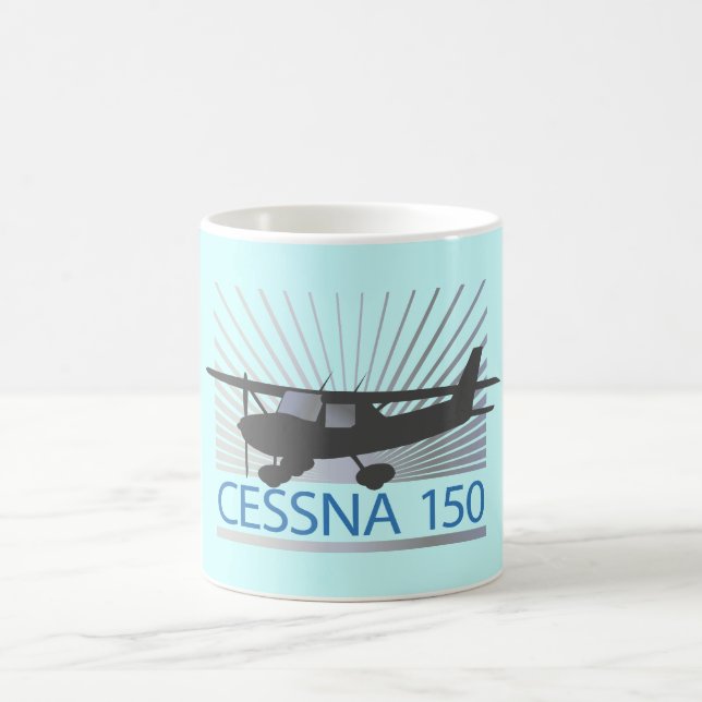 Cessna 150 flygplan kaffemugg (Center)