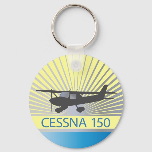 Cessna 150-flygplan nyckelring (Framsida)