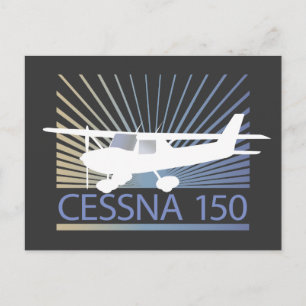 Cessna 150-flygplan vykort