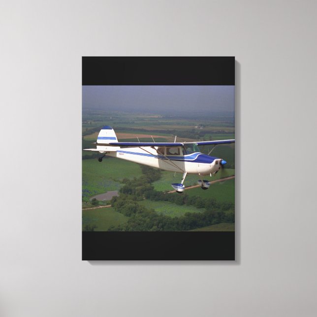 Cessna 170, 1948,_Classic Aviation Canvastryck (Framsida)