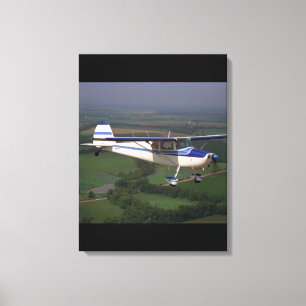 Cessna 170, 1948, _Classic flyg Canvastryck