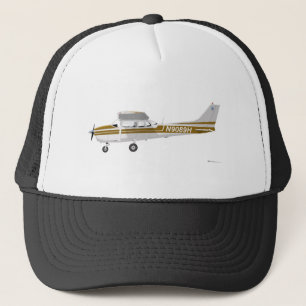 Cessna 172 Skyhawk brunt Truckerkeps