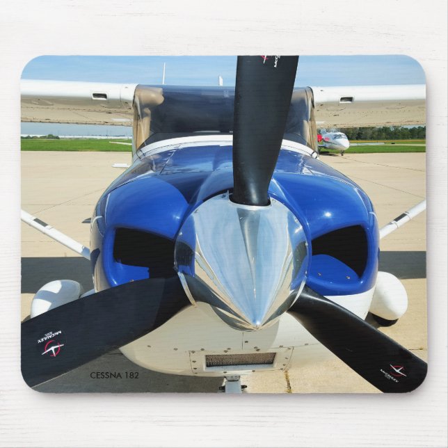 Cessna 182 musmatta (Framsidan)