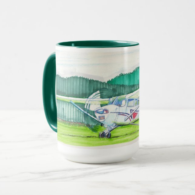 Cessna 182 Pano Mugg (Framsida vänster)