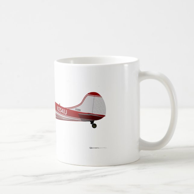 Cessna 195 kaffemugg (Höger)