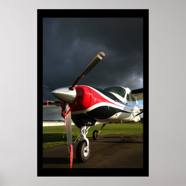 Cessna 208 Grand Caravan, Nose Poster (Framsidan)