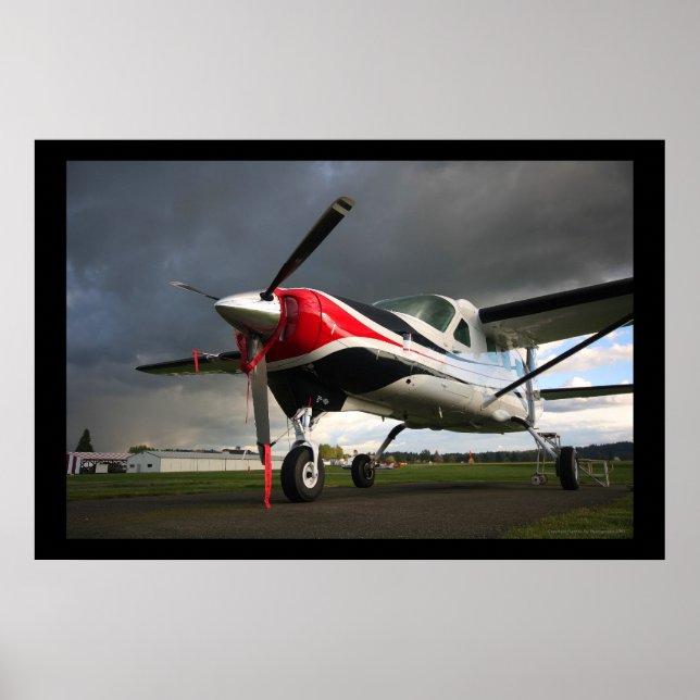 Cessna 208 Grand Caravan Poster (Framsidan)