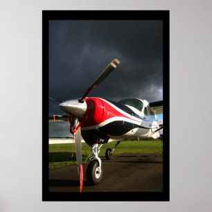 Cessna 208 tusen dollarhusvagn, näsa poster