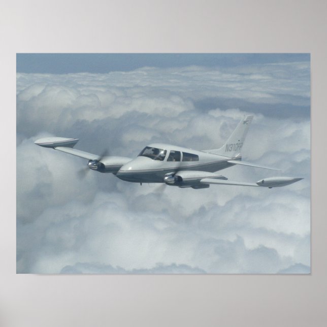 Cessna 310 poster (Framsidan)