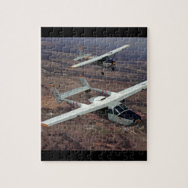 Cessna 337, and_Classic flyg 1967 Pussel (Vertikal)