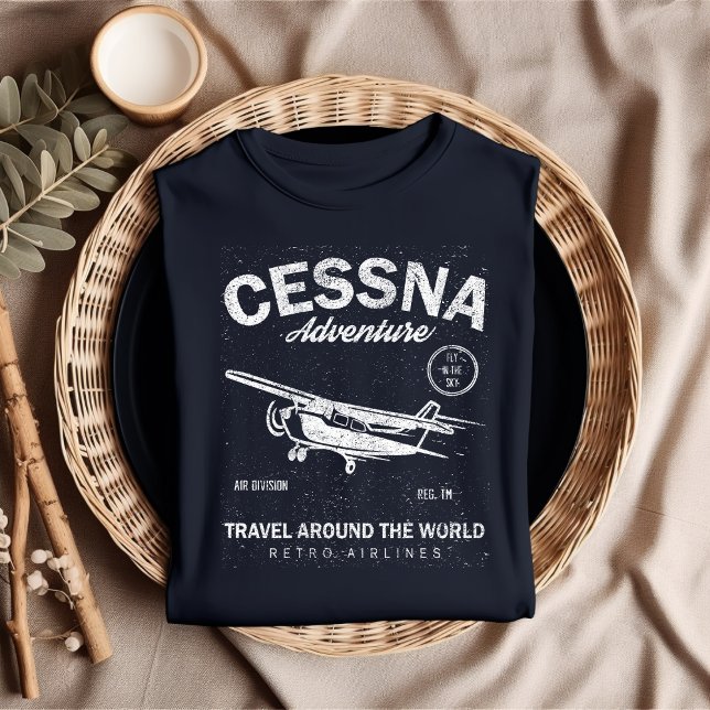 Cessna Äventyr T-Shirt (Skapare uppladdad)