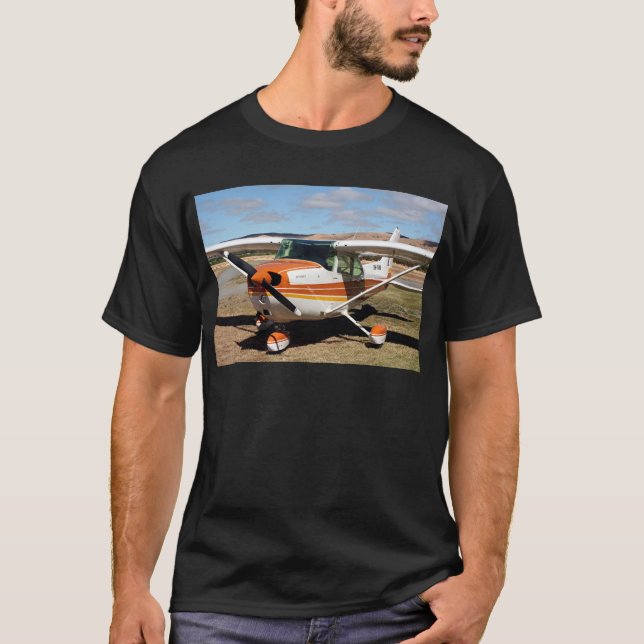 Cessna flygplan t-shirt (Framsida)