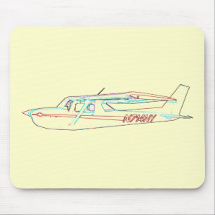 Cessna i flyg musmatta