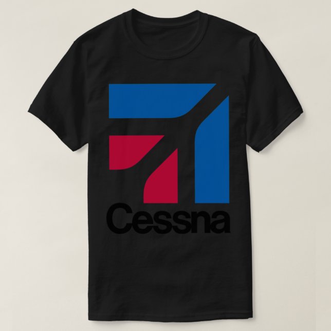 Cessna Logotyp Classic T-Shirt (Design framsida)