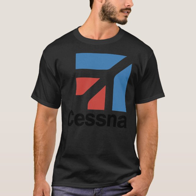 Cessna logotyp t-shirt och mer Classic T-Shirt (Framsida)