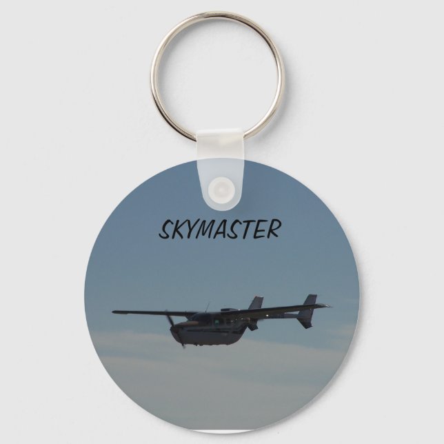 Cessna Skymaster Nyckelring (Framsida)