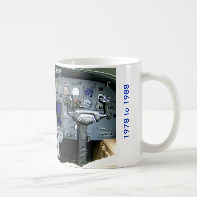 Cessna stämning II instrumenterar panelen Kaffemugg (Höger)
