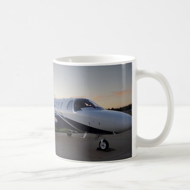 Cessna stämning M2 på solnedgången Kaffemugg (Höger)