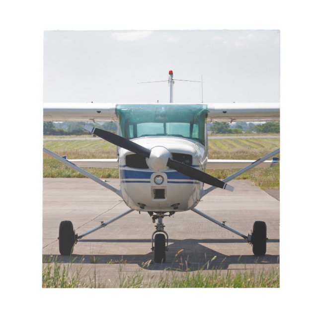 Cessna tänder flygplan anteckningsblock (Framsida)
