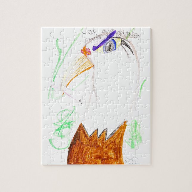 C'est en pratiquant qu'on devient bon pussel (Vertikal)